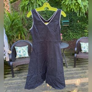 Black and White Polka Dot Dress